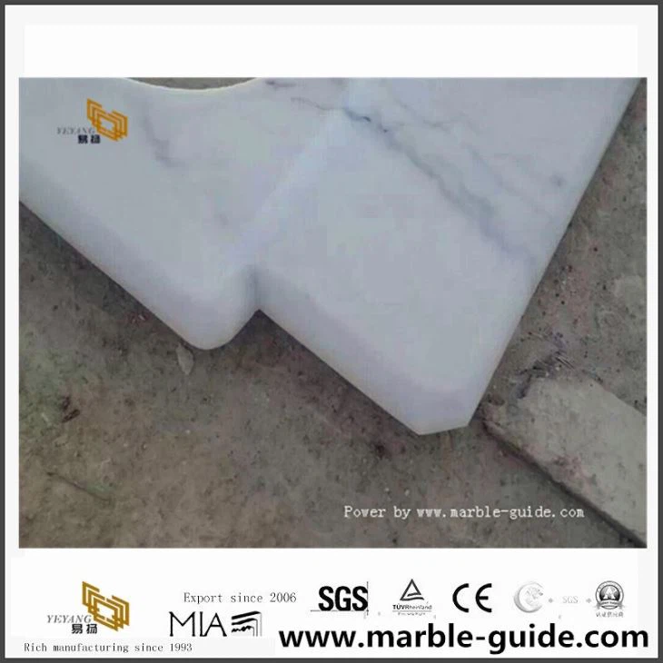 Guangxi White Marble Vanity Tops for Bathromm
