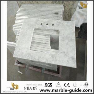 New Carrara Marble White Vanity Top Wholesale