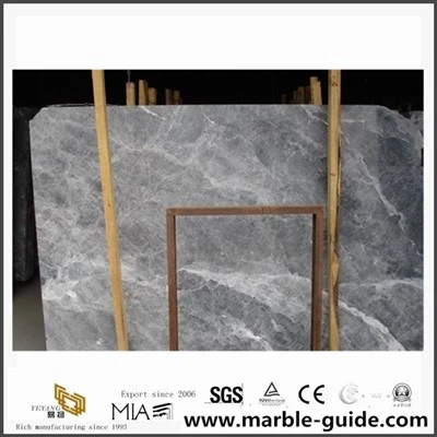 Marbre gris polit de marbre de xina de plata de plata de plata