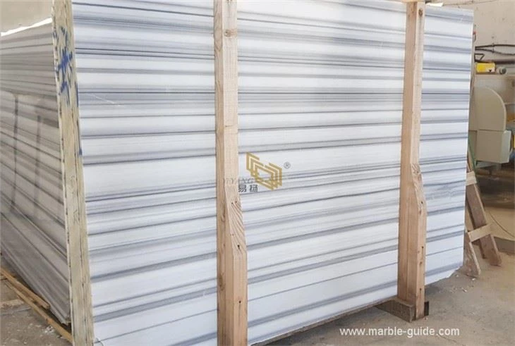 Marmara White Wood Marble For Interio Projects