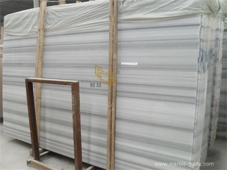 Marmara White Wood Marble For Interio Projects