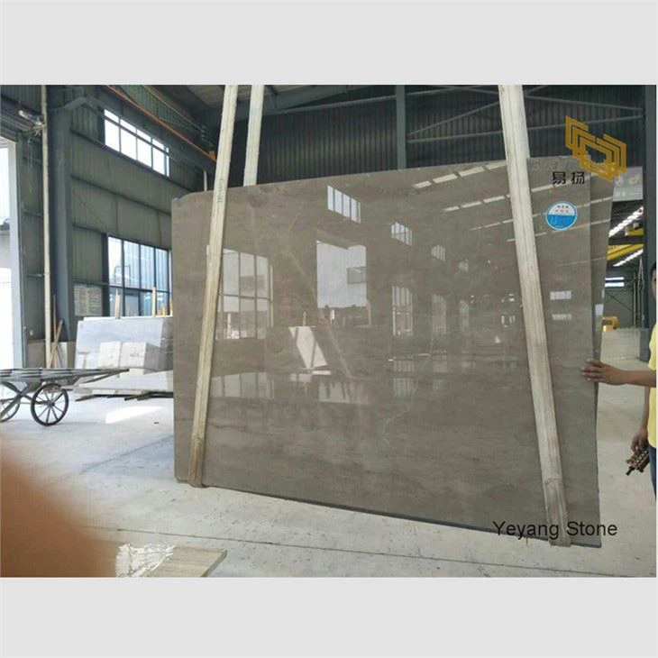 Polished Caesar Grey Marble Slabs For Sale